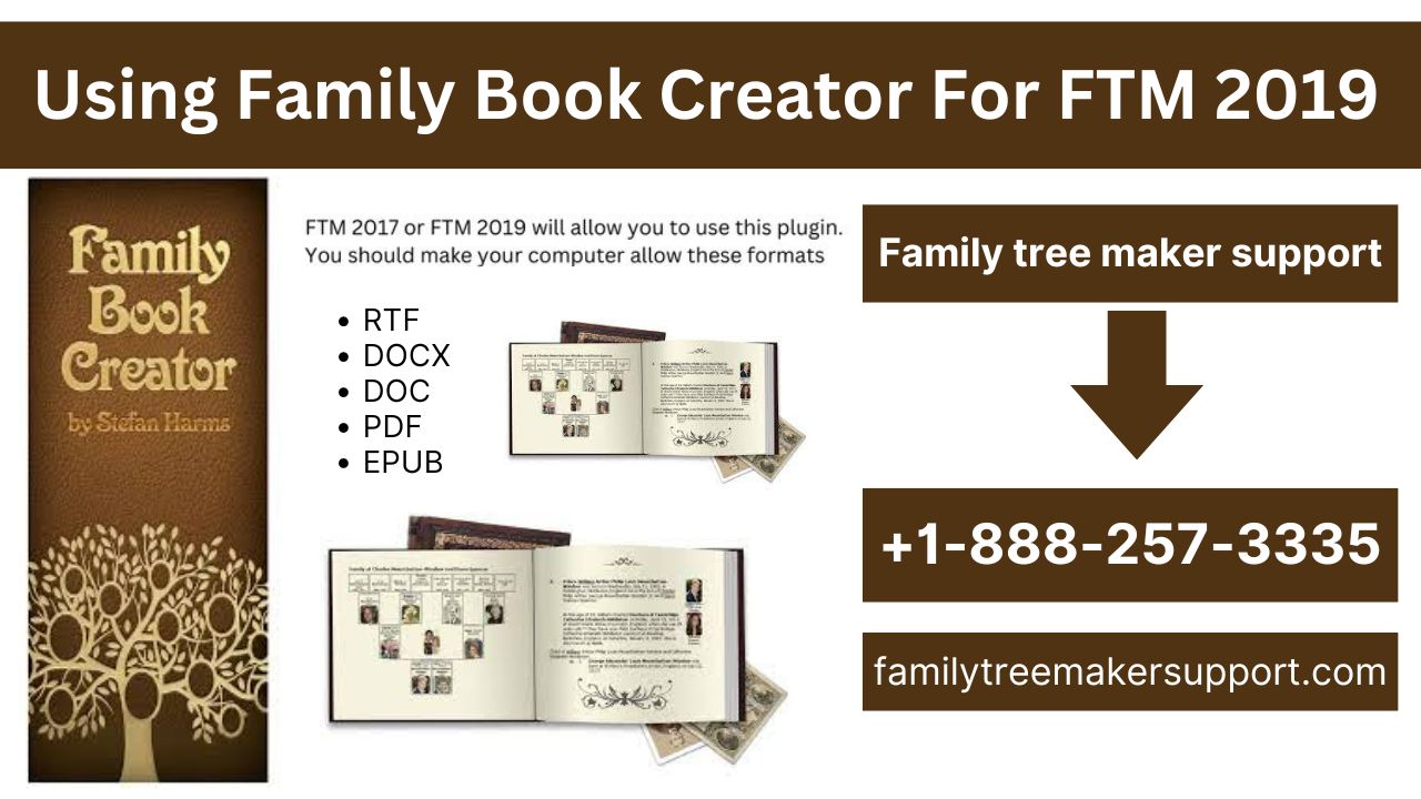 Using Family Book Creator For Ftm 2019